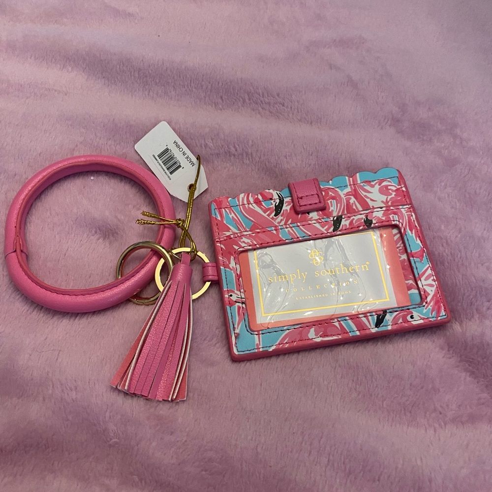 Simply southern wallet and keychain